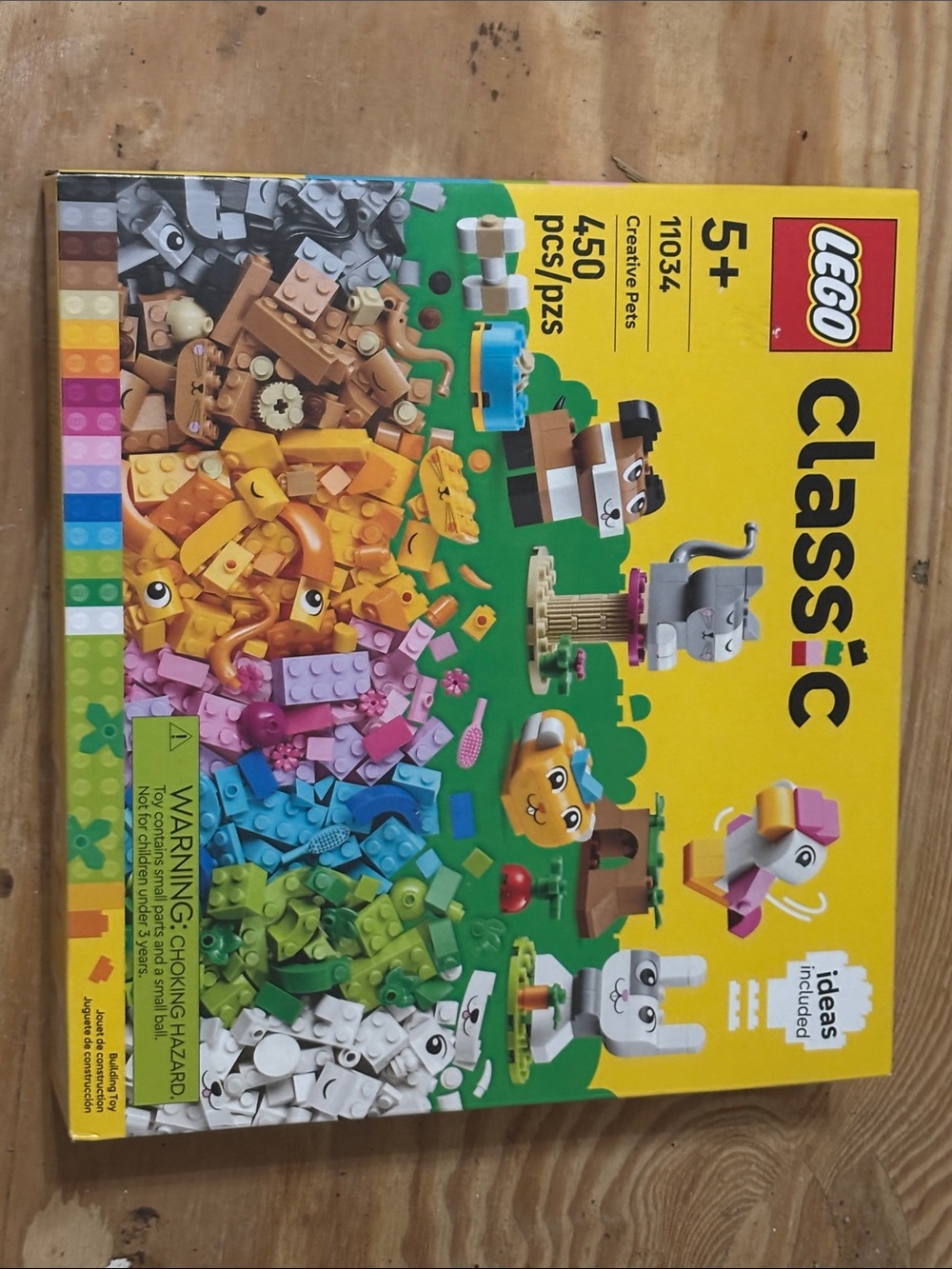LEGO Classic Multi-Color Building Set with Yellow Box Art